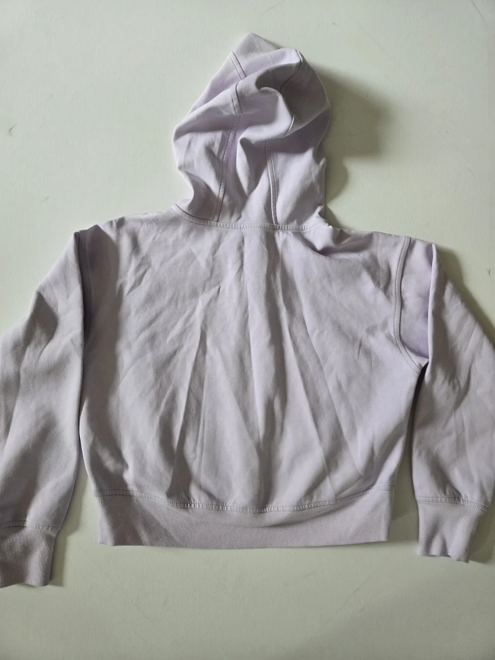 Old Navy Dynamic Fleece Zip-Front Performance Lavender Hoodie Girls Size L 10/12